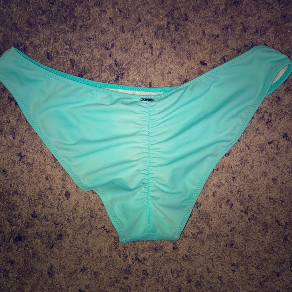 Teal Pink Bikini Bottoms
